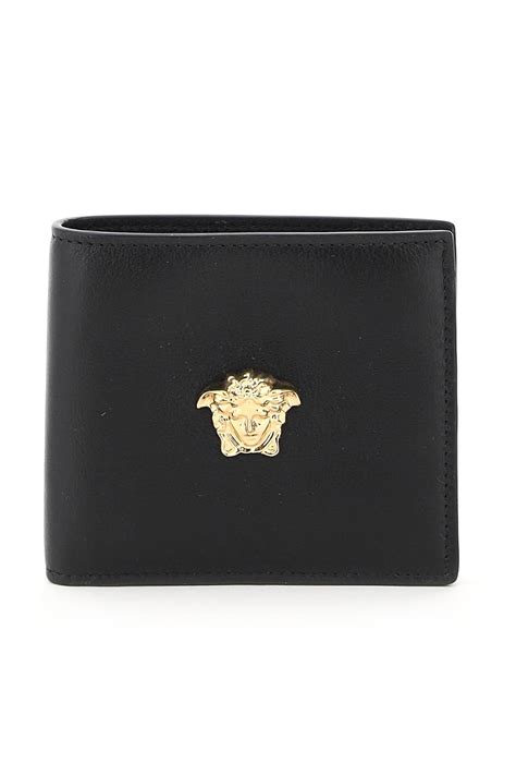 versace medusa black wallet|versace medusa bracelet men's.